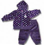 Babies' Sets，100% polyester polar fleece with all over print
